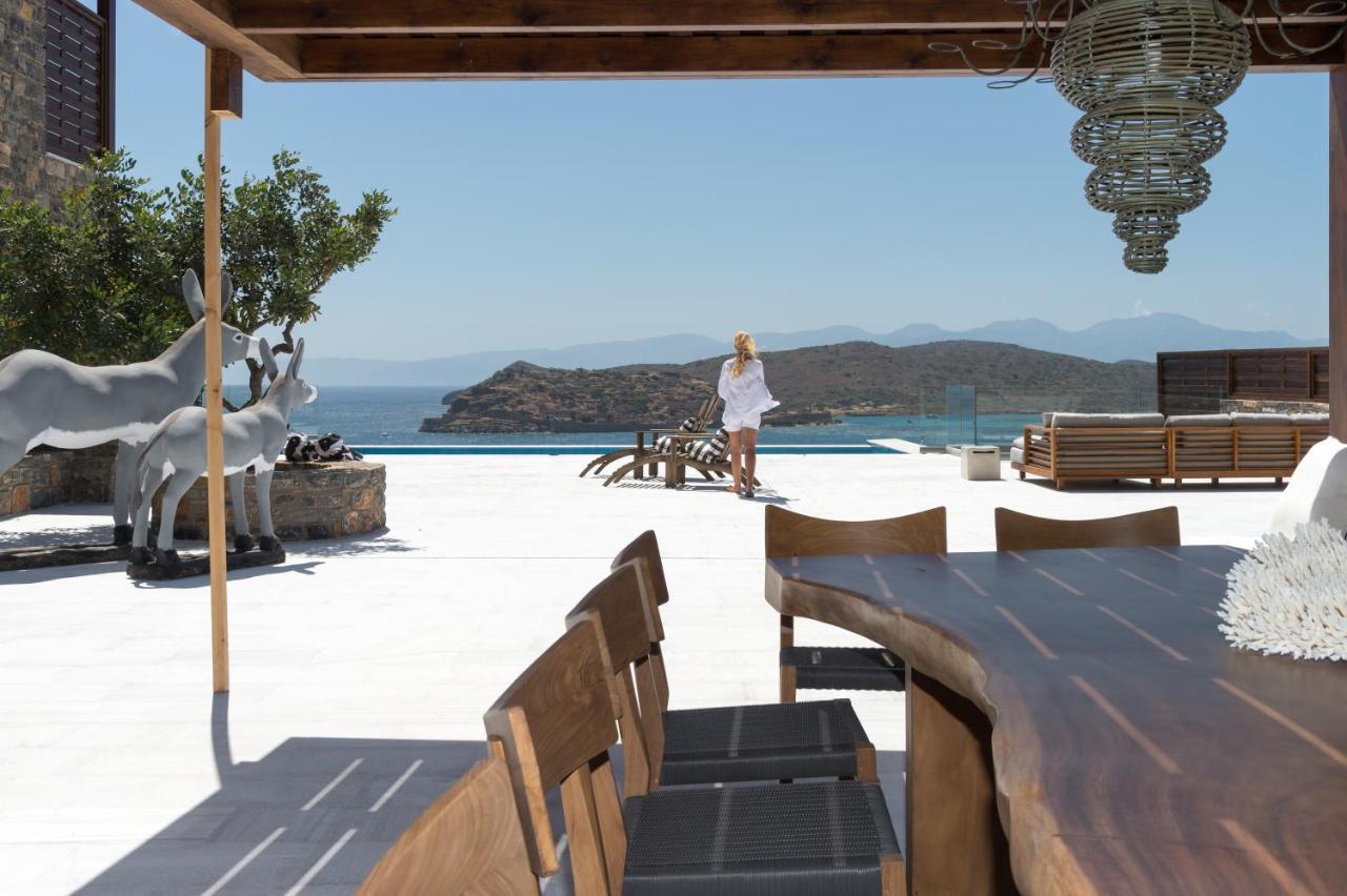 Villa Dimitra By Elounda Island View Villas מראה חיצוני תמונה